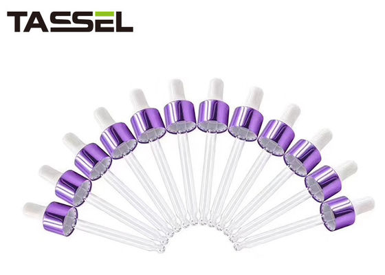 Aluminium Crimpless Essential Oil Eye Dropper 20/410 18/410