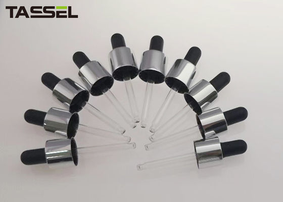 Aluminium Crimpless Essential Oil Eye Dropper 20/410 18/410