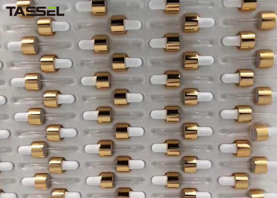 Aluminium Crimpless Essential Oil Eye Dropper 20/410 18/410