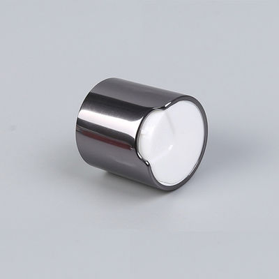 Tassel 24/410 Shiny Grey Aluminium Disc Cap For Shampoo Body Lotion