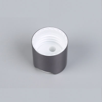 Tassel 24/410 Shiny Grey Aluminium Disc Cap For Shampoo Body Lotion