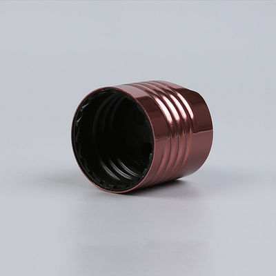 20-410 24-410 Disc Top Caps 20mm Shiny Brown Screw Aluminium