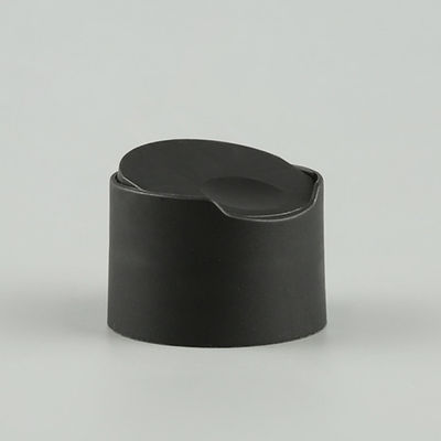 24MM 20MM Black Disc Top Cap 24/410 Double Wall Wide Frosted Cream Plastic Bottle Lids