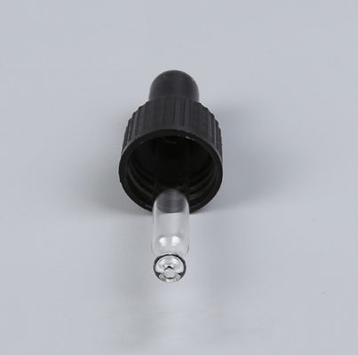 18/410 plastic oil dropper 5ml 3ml Ribbed Closure Silicon Teat Glass Bulb Pipette