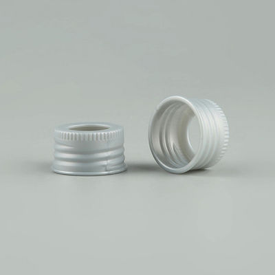 PP Pearlized Silver Collar Dropper Tops For Essential Oil Dropper