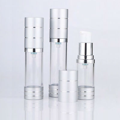 Airless Twist Pump Bottle 10ml 15ml Double Bottles For Cream Care