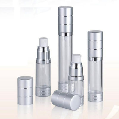 Gold Big Airless Pump Bottles And Packaging 5ml 10ml  15ml 20ml 30ml