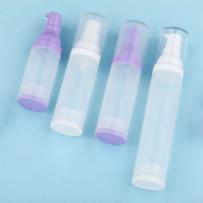 4 Oz 3 Oz 15ml 150ml Airless Pump Bottle Cosmetic With PS Cap Emulsion Cream Serum