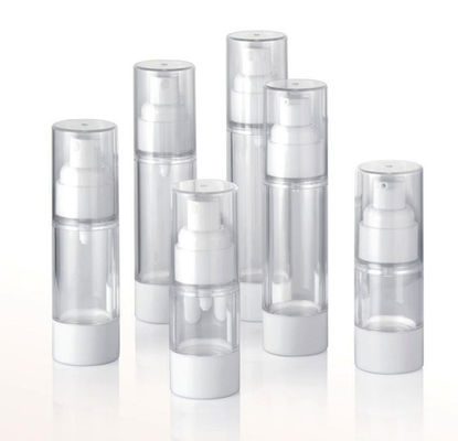 Wooden Clear Airless Pump Bottles 15ml 10ml Serum Pump Dispenser Fine Mist Spray Bottles