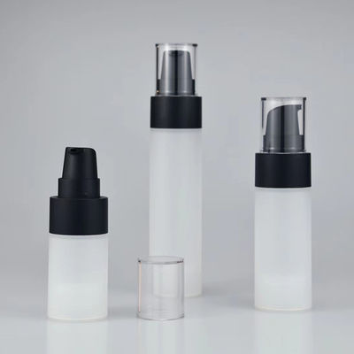 15ml 30ml 50ml 1.69oz Opaque Airless Pump Bottle Frosted Fine Mist Spray Bottles