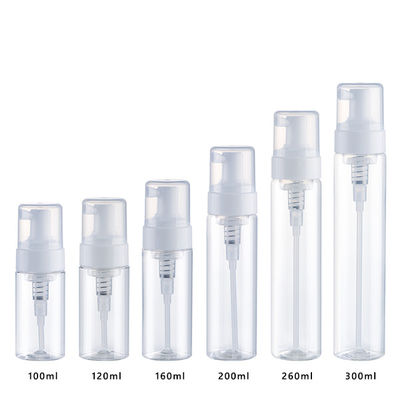 PET Foam Pump Bottle 250ml 200ml With 42mm Foam Pump Empty