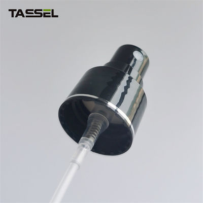 Black Fine Mist Sprayer 24/410 With Silver Line Bottle Spray Pump
