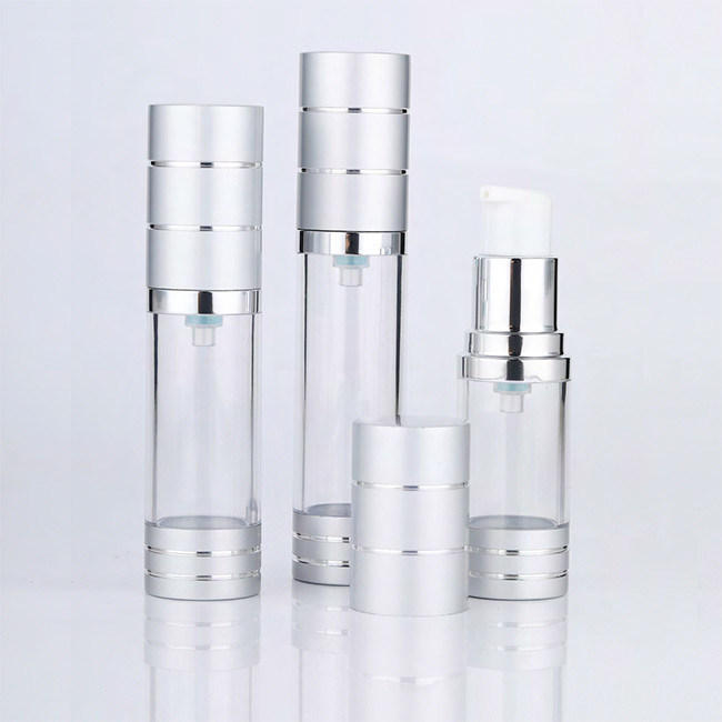 Airless Twist Pump Bottle 10ml 15ml Double Bottles For Cream Care