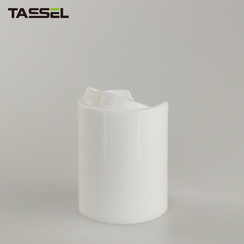 20/415 White Disc Top Cap Plastic Bottle Cap For PET PE Bottles